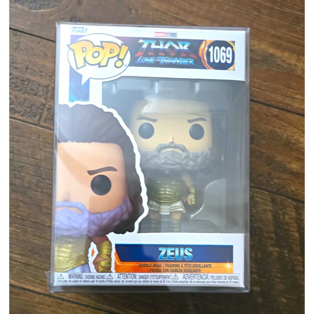 Funko Pop! Marvel Thor: Love and Thunder Zeus #1069 Vinyl Figure